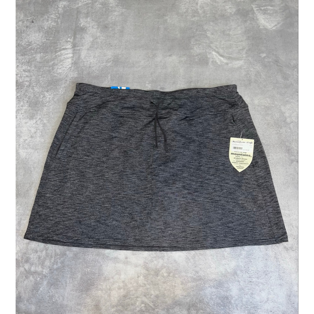 NEW Kuhl Gray Skort XL Pockets Drawstring - Picture 9 of 10